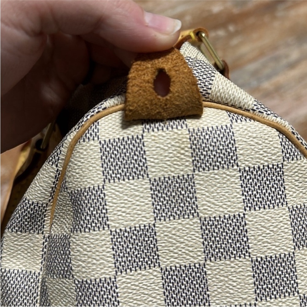 Louis Vuitton Damier Azur Handbag - Picture 10 of 16